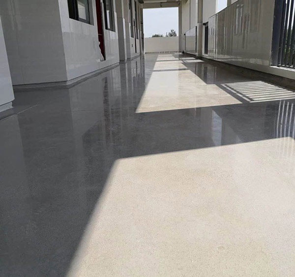 常熟元和中學(xué)BC-J彩砂晶磨石15000m2